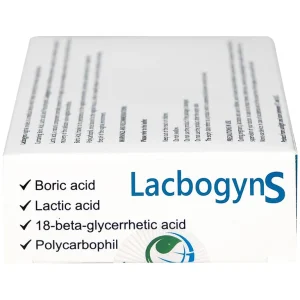 Viên đặt Lacbogyns NTC Pharma ngăn ngừa và điều trị các bệnh âm đạo, viêm âm đạo (10 viên)