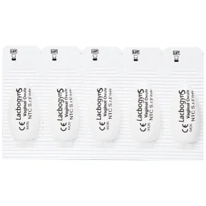 Viên đặt Lacbogyns NTC Pharma ngăn ngừa và điều trị các bệnh âm đạo, viêm âm đạo (10 viên)