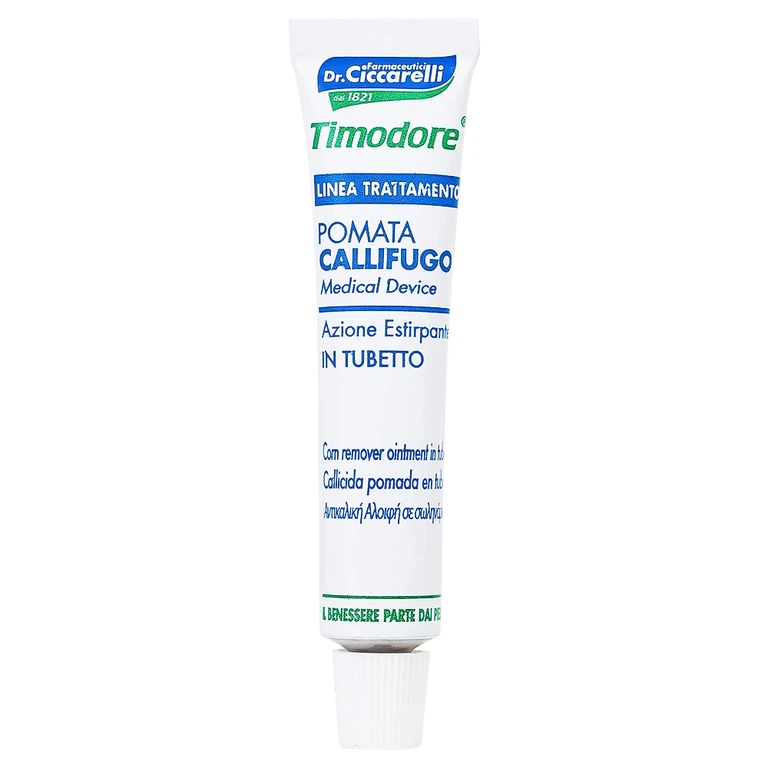 Thuốc mỡ Timodore Pomata Callifugo Ciccarell trị mụn cóc, vết chai (5ml)