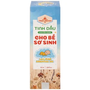 Tinh dầu cho bé sơ sinh Thảo Nguyên giúp phòng ngừa cảm lạnh, phòng gió, làm ấm phổi (50ml)
