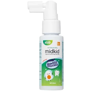 Xịt chống sâu răng Midkid 30ml DK Pharma hương nho chăm sóc và bảo vệ răng chắc khỏe