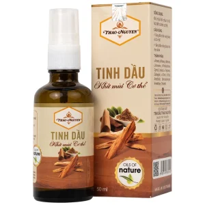 Tinh dầu khử mùi cơ thể Thảo Nguyên giúp cân bằng độ ẩm cho da (50ml)