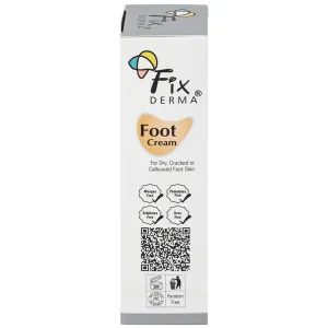 Kem dưỡng chống nứt gót chân Fixderma Foot Cream cung cấp độ ẩm, làm mềm da gót chân (60g)