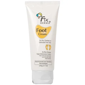 Kem dưỡng chống nứt gót chân Fixderma Foot Cream cung cấp độ ẩm, làm mềm da gót chân (60g)