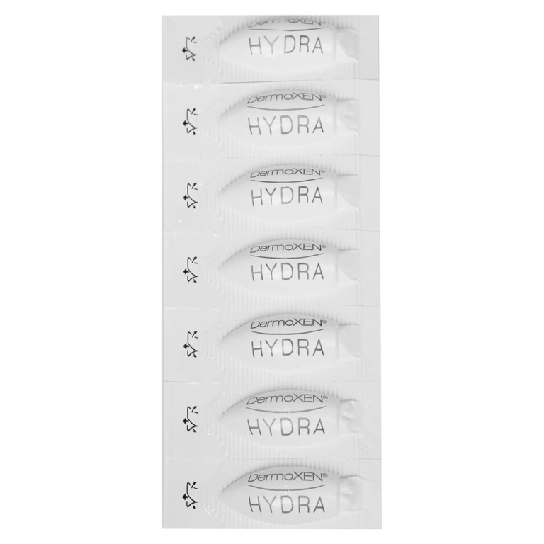 Viên đặt âm đạo DermoXEN® HYDRA Ekuberg Pharma làm ẩm, bảo vệ và làm mềm, giảm kích ứng (1 vỉ x 7 viên)