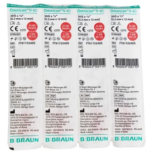 Bơm tiêm Insulin Omnican N40 B.Braun dùng tiêm insulin dưới da (100 cái)