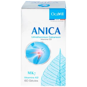 Viên uống Anica Ocavill bổ sung Canxi và Vitamin D3 (60 viên)
