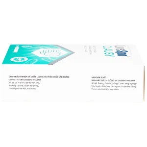 Dung dịch LiveSpo Clausy bổ sung lợi khuẩn, giúp cân bằng hệ vi sinh đường ruột (25 ống x 5ml)