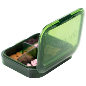 Hộp phân liều thuốc 4 ngăn A31 Duy Thành màu xanh