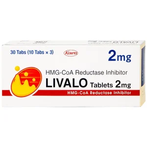 Thuốc Livalo 2mg Kowa điều trị tăng lipid máu nguyên (3 vỉ x 10 viên)