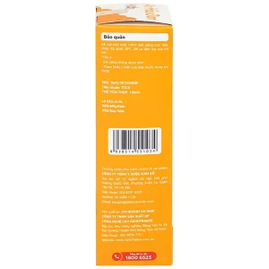 Thực phẩm bảo vệ sức khoẻ An Hầu Đan Kids Kinh Đô hỗ trợ giảm triệu chứng của viêm họng (10 gói x 10ml)