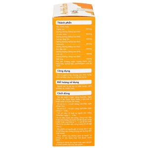 Thực phẩm bảo vệ sức khoẻ An Hầu Đan Kids Kinh Đô hỗ trợ giảm triệu chứng của viêm họng (10 gói x 10ml)