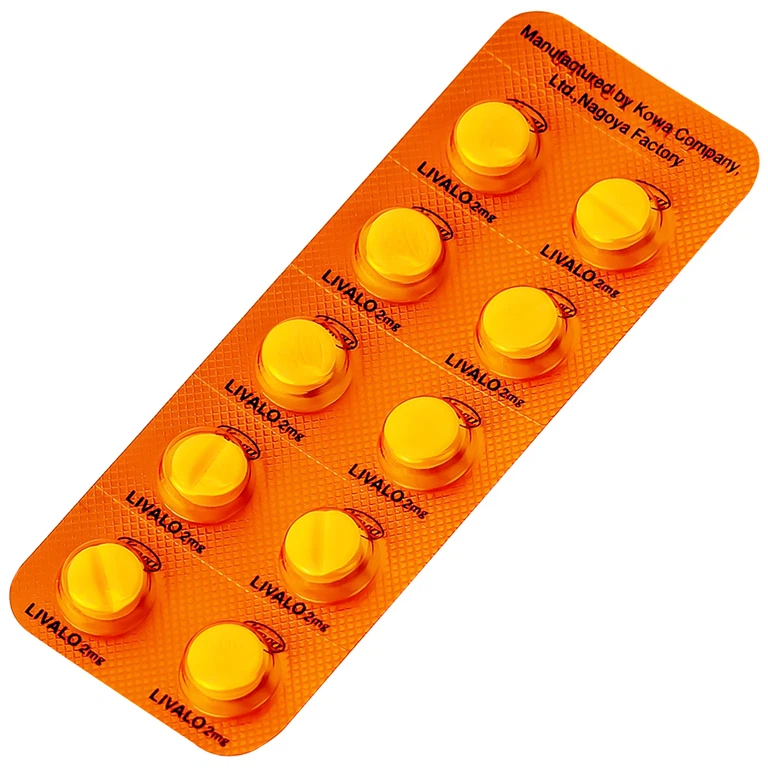 Thuốc Livalo 2mg Kowa điều trị tăng lipid máu nguyên (3 vỉ x 10 viên)