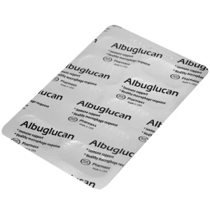 Viên uống Albuglucan Pharmaxx INC hỗ trợ tăng cường sức đề kháng (6 vỉ x 10 viên)