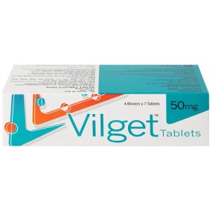 Thuốc Vilget Tablets 50mg Getz điều trị bệnh đái tháo đường típ 2 (4 vỉ x 7 viên)