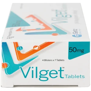 Thuốc Vilget Tablets 50mg Getz điều trị bệnh đái tháo đường típ 2 (4 vỉ x 7 viên)