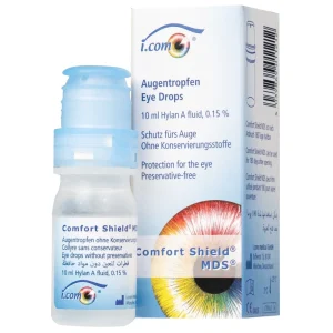 Dung dịch nhỏ mắt Comfort Shield MDS 10ml I.com giảm khô mắt do viêm giác mạc kết mạc khô