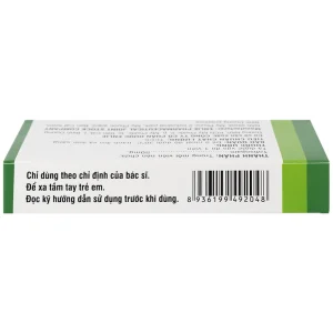 Thuốc Diropam 50mg Enlie điều trị triệu chứng đau thắt ngực giả, tiền mê sảng (2 vỉ x 10 viên)