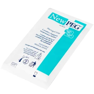 Gói pha hỗn dịch hỗ trợ nhuận tràng Newpeg Macrogol 3350 Sao Kim điều trị táo bón, nhuận tràng, đầy hơi (30 gói)