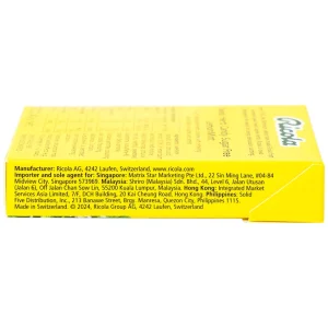 Kẹo ngậm không đường Ricola Lemont Mint thông cổ, mát họng, làm dịu cơn ho (40g)