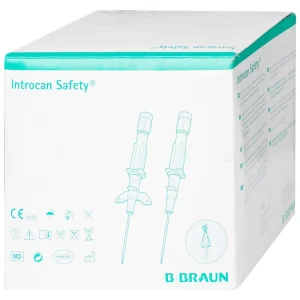 Kim luồn tĩnh mạch Introcan Safety® 24g B.Braun (50 cái)