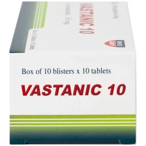 Thuốc Vastanic 10 Usa - Nic Pharma điều trị rối loạn lipid, làm giảm cholesterol (10 vỉ x 10 viên)
