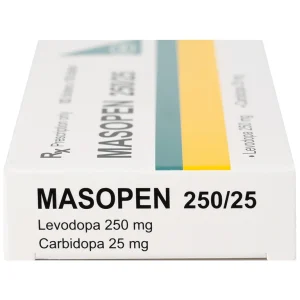 Thuốc Masopen 250/25 Hasan điều trị triệu chứng bệnh parkinson (3 vỉ x 10 viên)