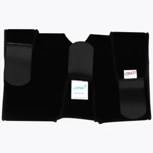 Băng thun gối H1 màu đen size S/M Orbe hỗ trợ vận động khi chơi thể thao