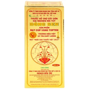 Thuốc nước uống Bông Sen 500ml Fataco hỗ trợ cắt cơn cai nghiện ma túy (4 chai)