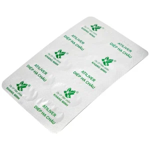 Thuốc Atiliver Diệp Hạ Châu Khang Minh hỗ trợ điều trị viêm gan, tăng men gan (10 vỉ x 10 viên)