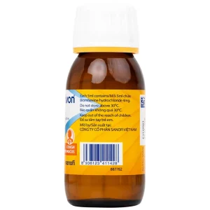 Siro Bisolvon Kids Boehringer làm loãng đờm trong các bệnh phế quản phổi cấp và mạn tính (60ml)