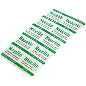 Thuốc Neucitin 120mg Mediplantex điều trị mất trí nhớ ngắn hạn (6 vỉ x 10 viên)