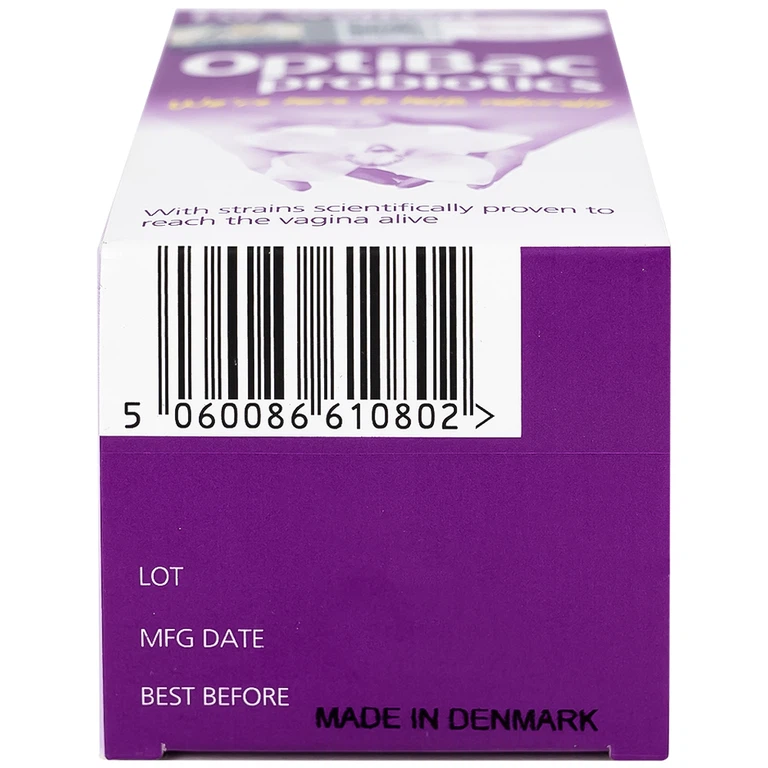 Viên uống Optibac For Women Optibac Probiotics bổ sung lợi khuẩn hỗ trợ sức khỏe nữ giới (90 viên)