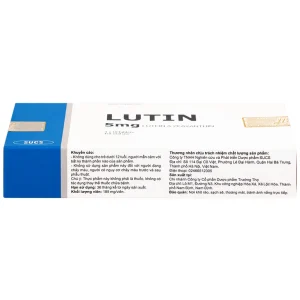 Viên uống Lutin 5mg Sucs hỗ trợ tăng cường thị lực, giảm nguy cơ đục thủy tinh thể, thoái hóa điểm vàng