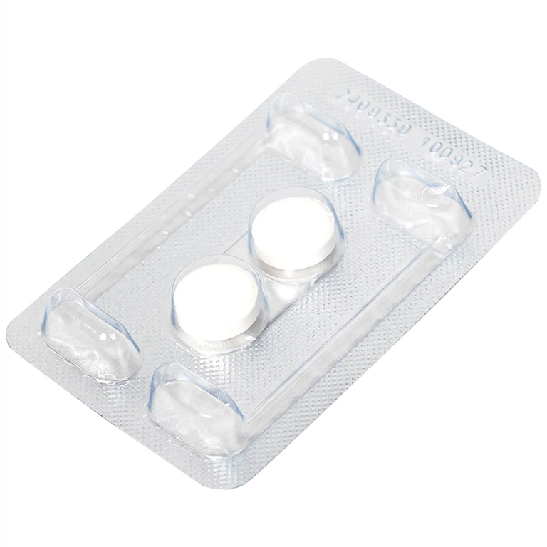 Thuốc SaVi Albendazol 200 điều trị nhiễm ấu trùng sán lợn có tổn thương não (1 vỉ x 2 viên)