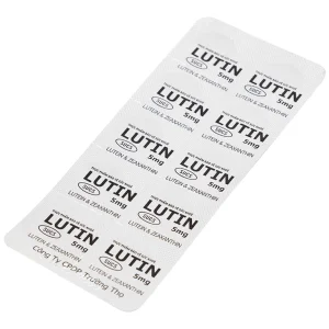 Viên uống Lutin 5mg Sucs hỗ trợ tăng cường thị lực, giảm nguy cơ đục thủy tinh thể, thoái hóa điểm vàng