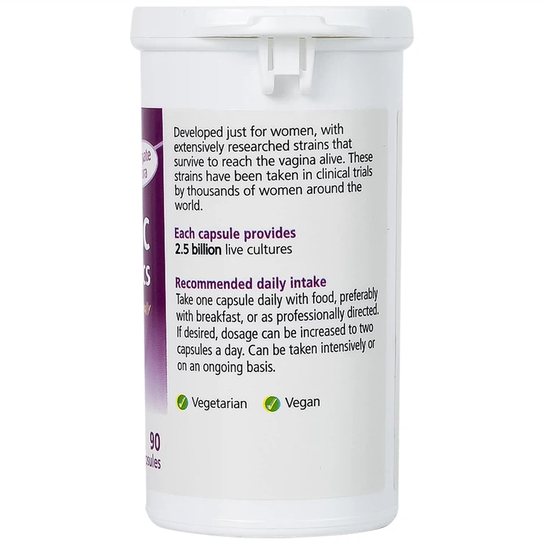 Viên uống Optibac For Women Optibac Probiotics bổ sung lợi khuẩn hỗ trợ sức khỏe nữ giới (90 viên)