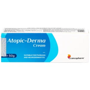 Kem thoa Lancopharm Atopic Derma Cream 50g dùng cho người bị vảy nến, á sừng, viêm da thần kinh