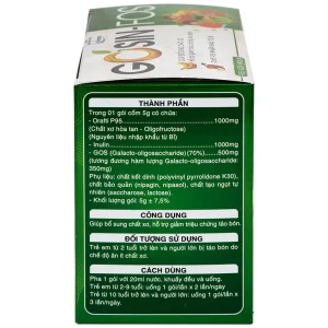 Bột pha uống Gosin-Fos 5g Medvie bổ sung chất xơ, hỗ trợ giảm triệu chứng táo bón (30 gói)