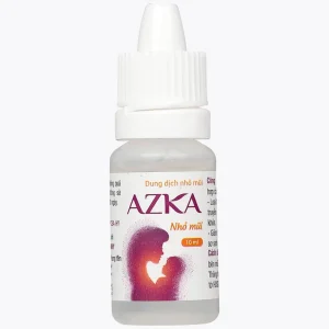 Dung dịch nhỏ mũi Azka 10ml Anvy dùng trong cảm lạnh, sổ mũi, loại bỏ dịch nhầy