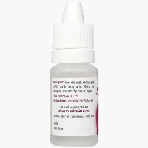 Dung dịch nhỏ mũi Azka 10ml Anvy dùng trong cảm lạnh, sổ mũi, loại bỏ dịch nhầy