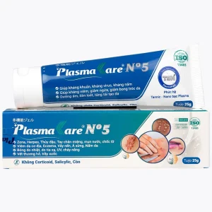 Kem bôi da Plasmakare Nº5 Innocare 25g hỗ trợ điều trị Zona, Herpes, thủy đậu, tay chân miệng
