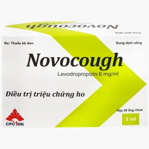 Dung dịch uống Novocough 6mg/ml CPC1HN điều trị triệu chứng ho (20 ống x 5ml)