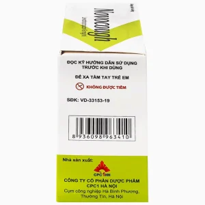 Dung dịch uống Novocough 6mg/ml CPC1HN điều trị triệu chứng ho (20 ống x 5ml)
