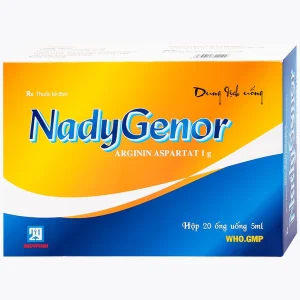 Thuốc NadyGenor 5ml Nadyphar điều trị duy trì tăng amoniac máu (20 ống)