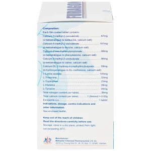 Thuốc Furagon Mekophar phòng và điều trị suy thận mạn (10 vỉ x 10 viên)