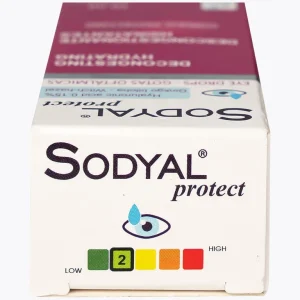 Dung dịch nước mắt nhân tạo Sodyal Protect 10ml Omisan cấp ẩm và làm dịu dành, cấp ẩm cho mắt