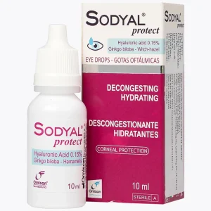 Dung dịch nước mắt nhân tạo Sodyal Protect 10ml Omisan cấp ẩm và làm dịu dành, cấp ẩm cho mắt