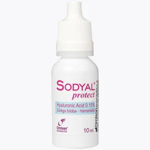Dung dịch nước mắt nhân tạo Sodyal Protect 10ml Omisan cấp ẩm và làm dịu dành, cấp ẩm cho mắt