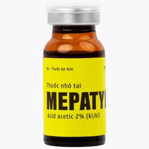 Thuốc nhỏ tai Mepatyl 10ml Merap điều trị nhiễm khuẩn của ống tai ngoài